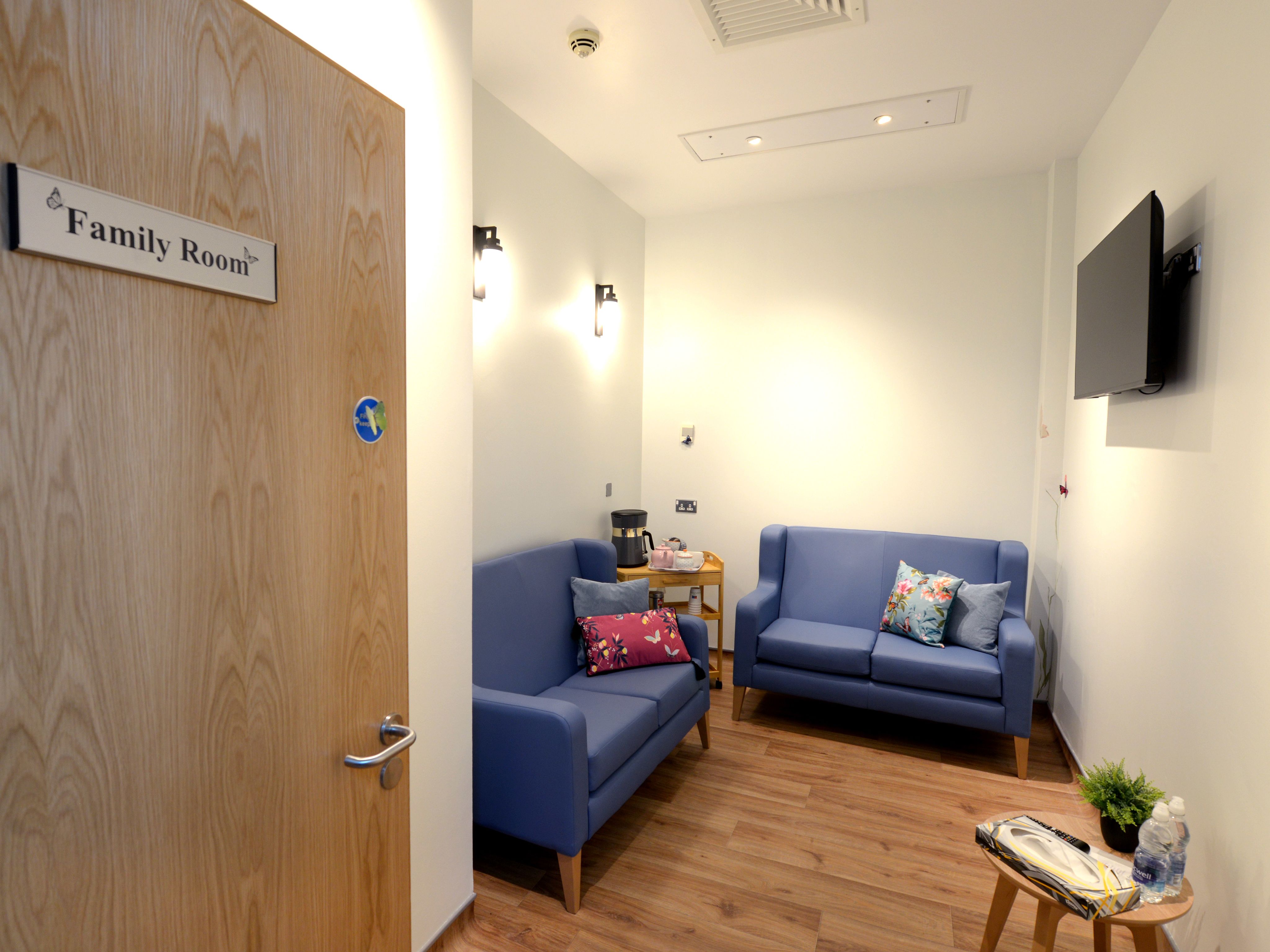 Picture of the new bereavement suite in Craigavon Area Hospital.