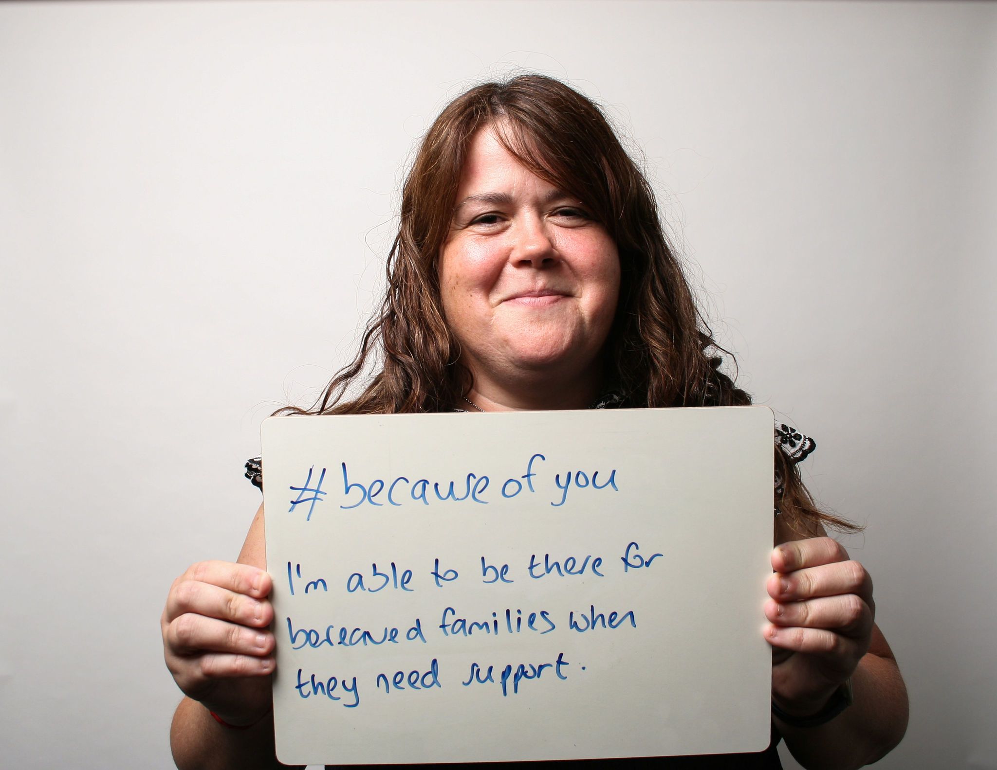 Because of you my team can support more people everyday