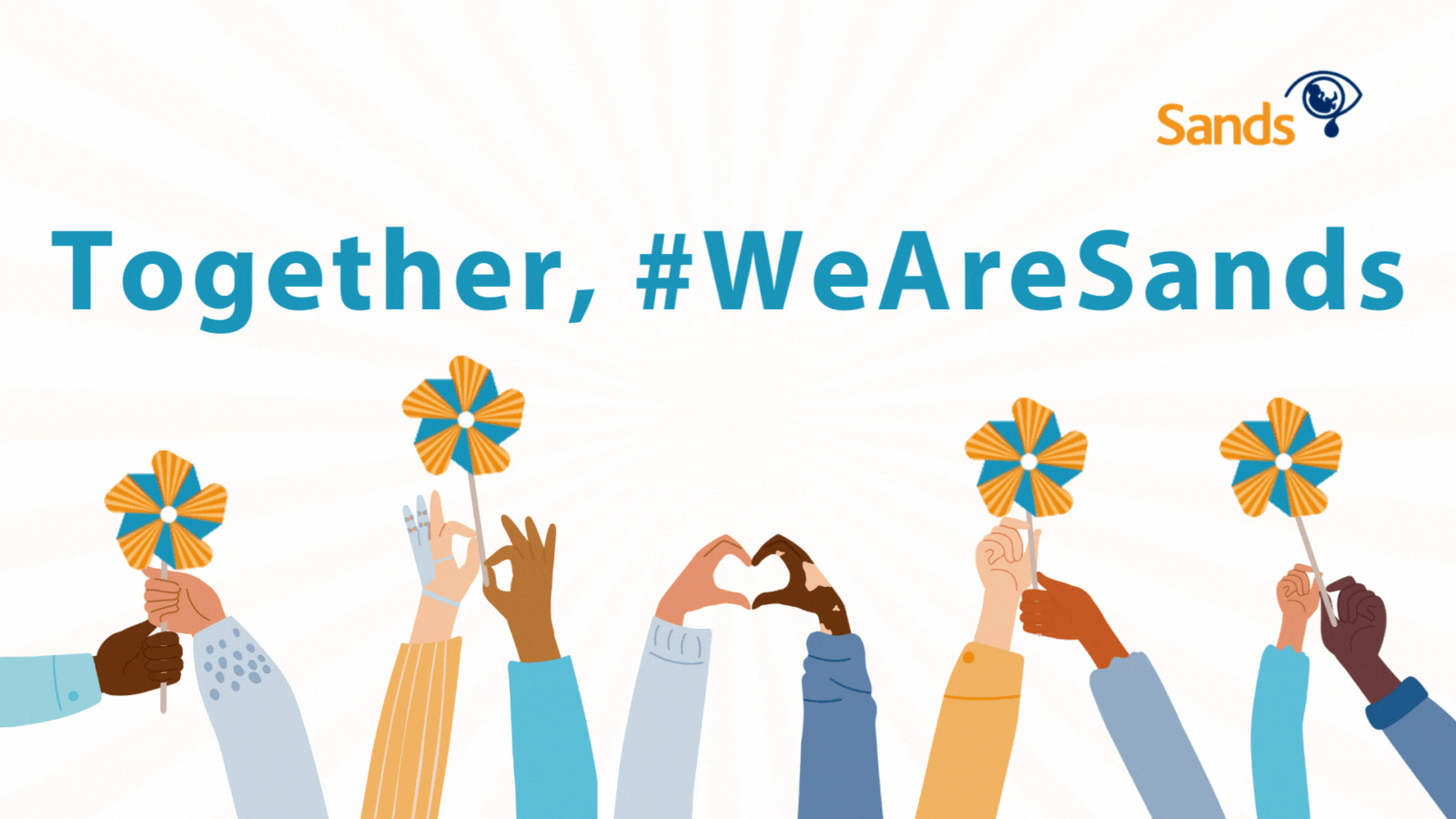 Together, #We Are Sands